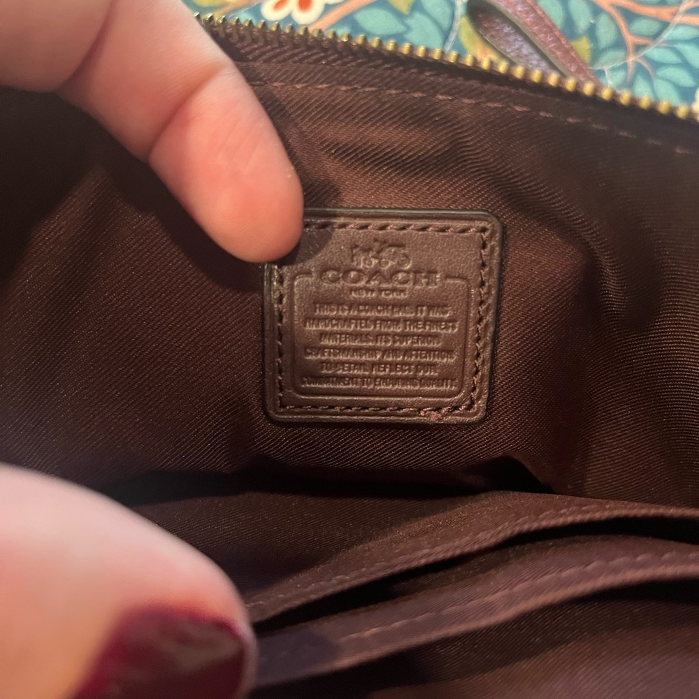 Coach double zip wristlet wallet - Picture 6 of 8